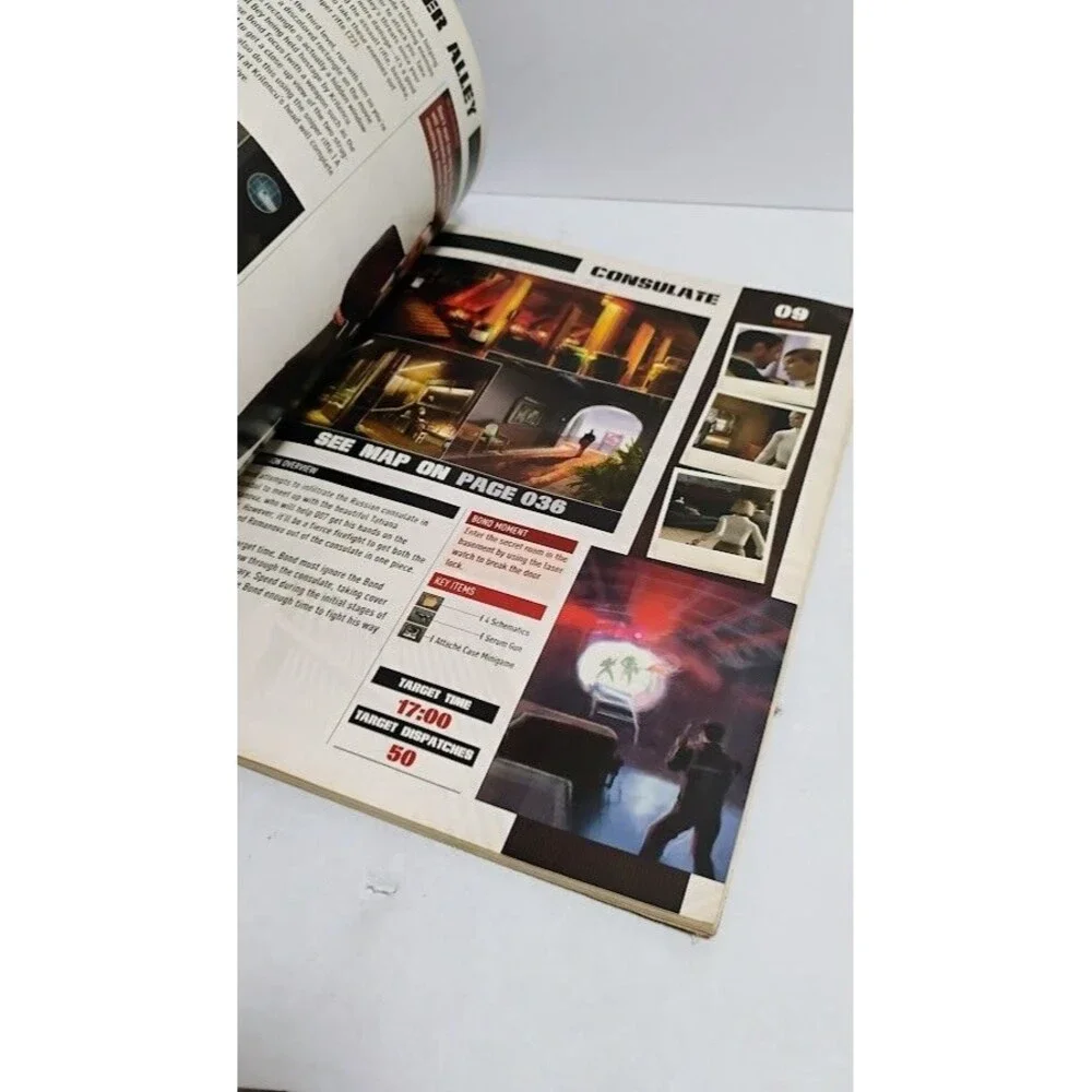 PRIMA OFFICIAL STRATEGY GUIDE FROM RUSSIA WITH LOVE 007 XBOX GAMECUBE & PS2